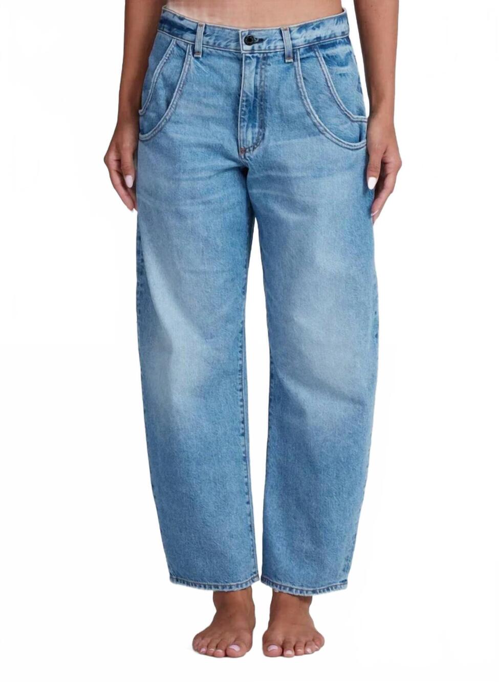 NEW ASKK NY lenox jeans in blondie